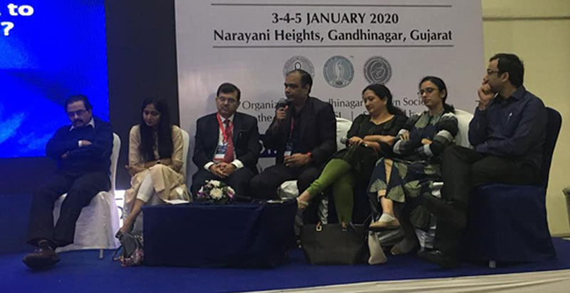 " Gray zones in Ultrasound " at YUVA FOGSI" conference at Ahmedabad